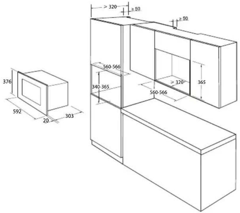 ≥ 320 ≥ 50 ≥ 50 376 592 20 303 560-566 340-365 ≥ 320 365 560-566