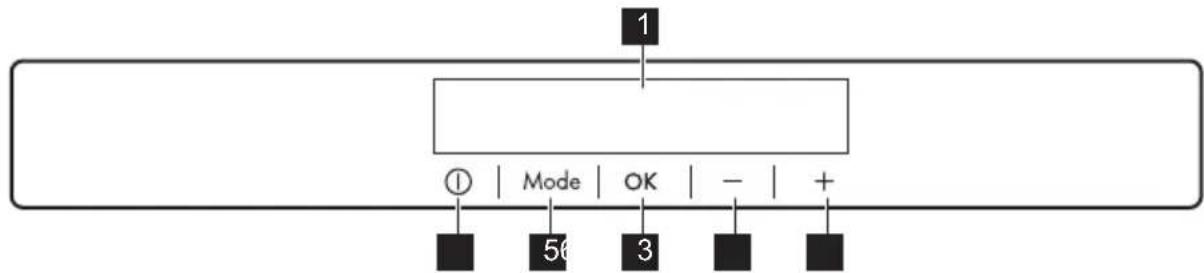AEG AGB625F5NW - KONTROLLPANEL - 1