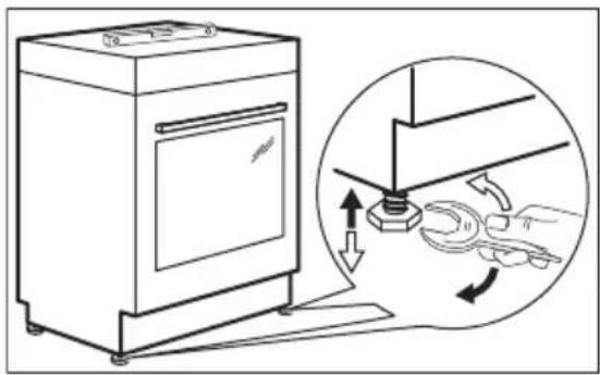 AEG CCB54602BW - Justering af apparatet - 1