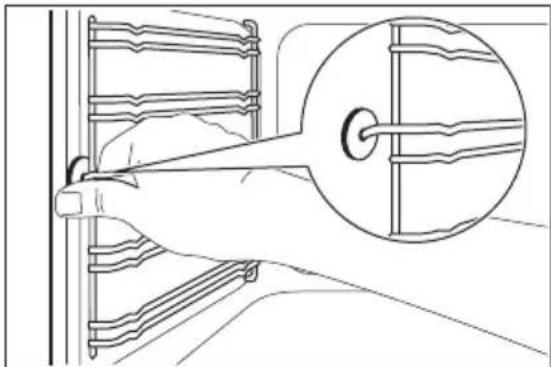 AEG CCB6400BBW - Udtagning af ovnribber - 1