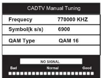 DENVER LED-2470 - ATV – manuelle Suche - 3