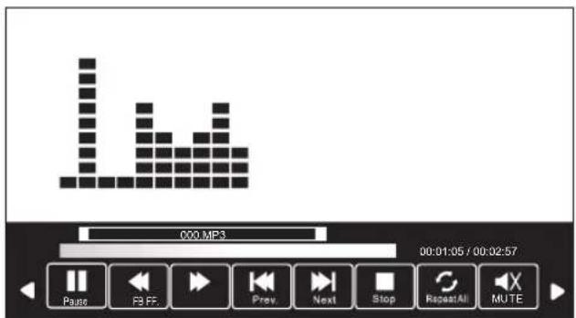 DENVER LED-2470 - Musikmenü - 3