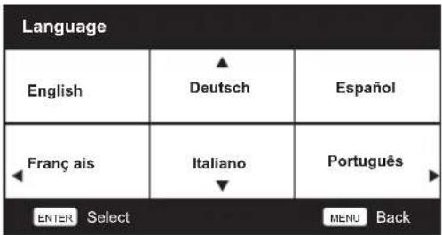 DENVER LED-2470 - OSD-Sprache - 1