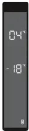 04°C -18°C