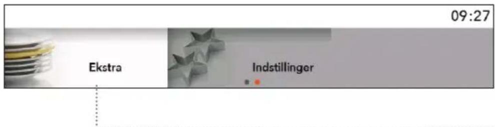09:27 Ekstra Indstillinger