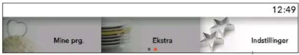 12:49 Mine prg. Ekstra Indstillinger