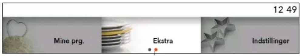 12 49 Mine prg. Ekstra Indstillinger
