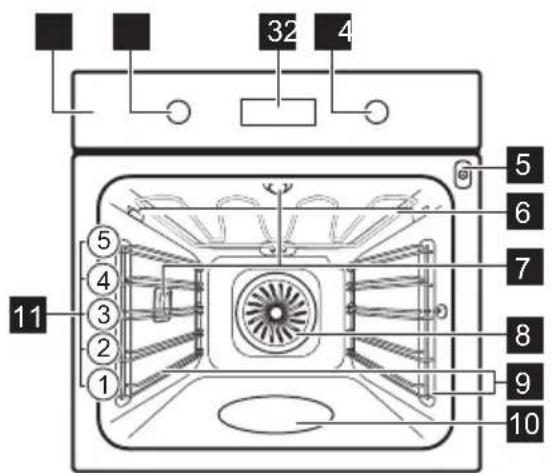 ELECTROLUX CKC826V - Generelt overblik - 1