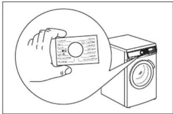 ELECTROLUX EW8F6549M2 - Fliersprogede mærkater. - 1