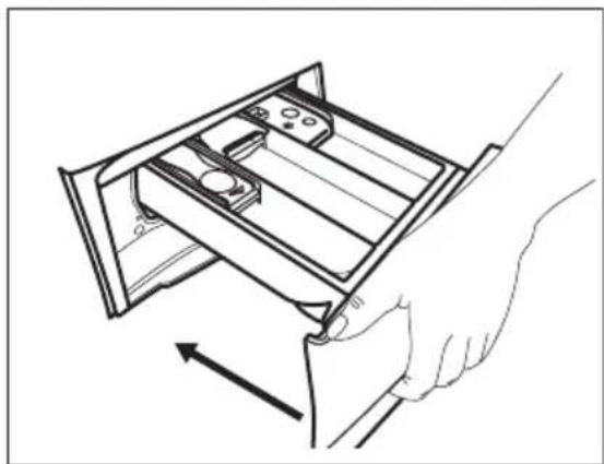 ELECTROLUX EW8F7648P8 - Kontroller vaskemiddelklappens position - 2