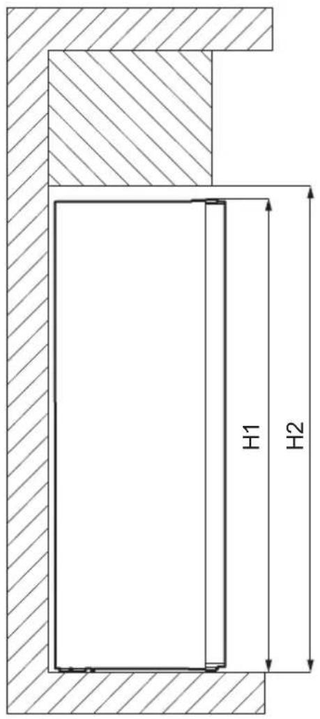ELECTROLUX LRC6MF36X - Mål - 1