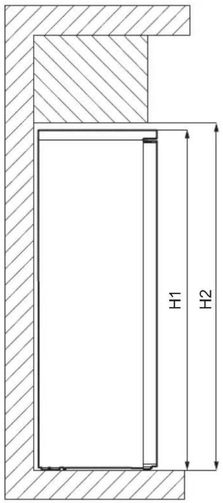 ELECTROLUX LUC5NF23X - Mål - 1