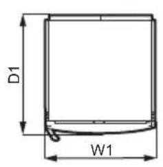 ELECTROLUX EUT6NF26X - Mått - 2