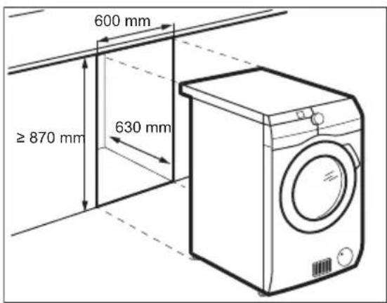 ELECTROLUX EW9W7449S8 - Installation under køkkenbord - 1