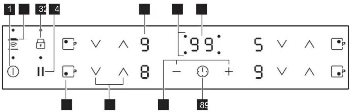 1 32 4 99: 5 V A P II 8 - + 9 V A P 89