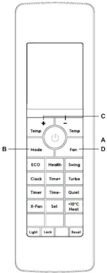 ELECTROLUX EPN12C58HWO - SÅ HÄR ANVÄNDER DU FJÄRRKONTROLLEN - 2