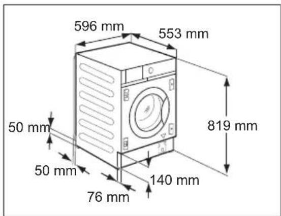 ELECTROLUX EW7F5247A4 - Indbygning - 2