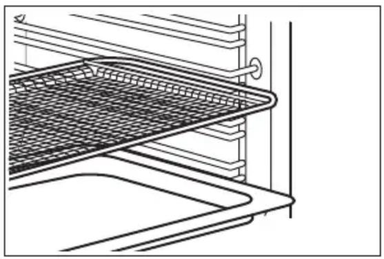 ELECTROLUX LKR66040SW - AirFry tray: - 1