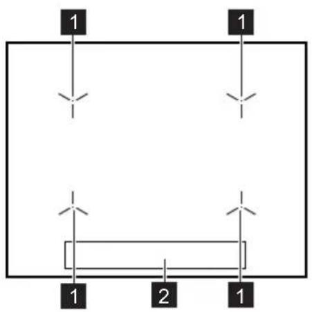 ELECTROLUX LKI66441NX - Oversigt over kogeplade - 1