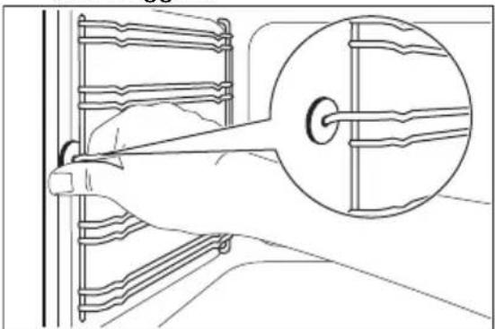 ELECTROLUX LKI64401NW - Udtagning af ovnribber - 1