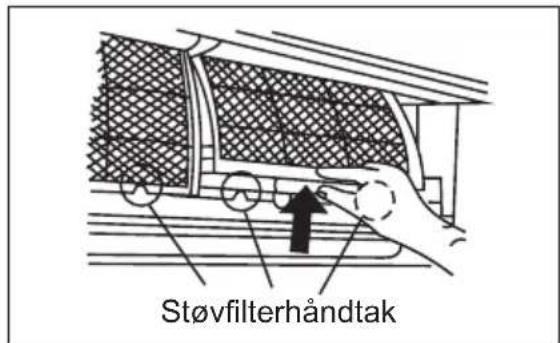 Støvfilterhåndtak