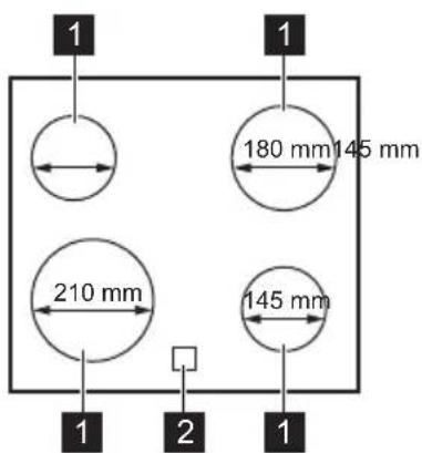 1 1 180 mm 145 mm 210 mm 145 mm 1 2 1