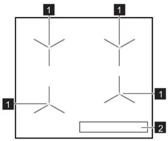 ELECTROLUX LKI66440NW - Oversigt over kogeplade - 1