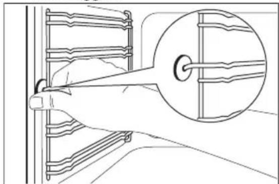 ELECTROLUX LKR64001NW - Udtagning af ovnribber - 1