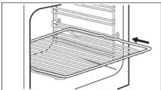 ELECTROLUX LKK640000W - Isætning af tilbehøret - 1