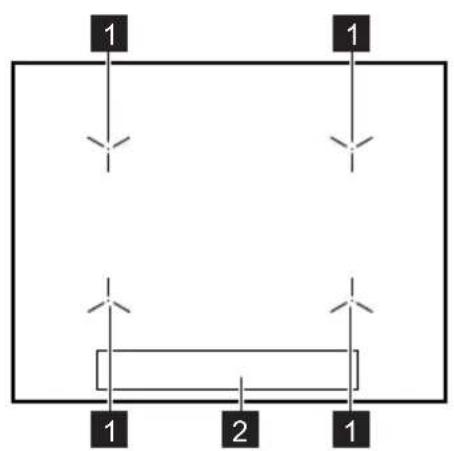 ELECTROLUX LKI66440NX - Oversigt over kogeplade - 1