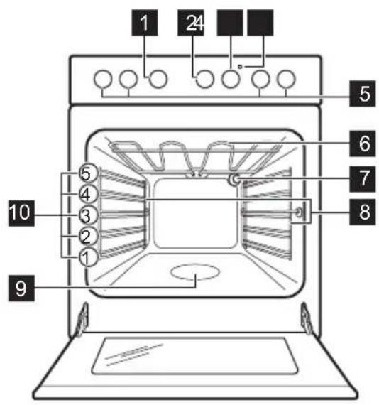 ELECTROLUX LKR60003NW - Generelt overblik - 1