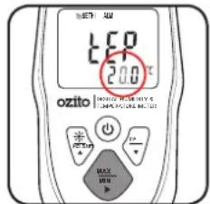2.0°C ozito MAX MIN