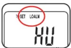 Ozito ODTH-100 - Setting Upper & Lower Alarm Limits - 10