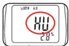 Ozito ODTH-100 - Setting Upper & Lower Alarm Limits - 4