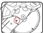 Ozito SCMS-2125 - Changing the Blade - 1