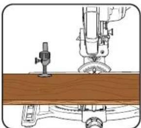 Ozito SCMS-2125 - Material Clamp - 1
