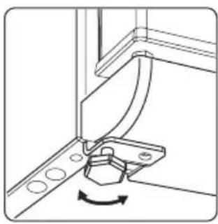 ZANUSSI ZRA540CW - Afstandsstykker, bagpå - 2
