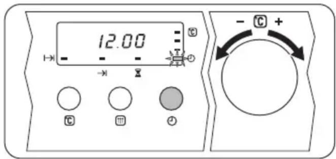 ZANUSSI ZYB461X - Indstilling af klokkeslæt - 1