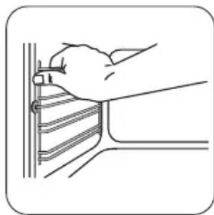 ZANUSSI ZOB342X - Kannatinkiskojen irrottaminen - 1