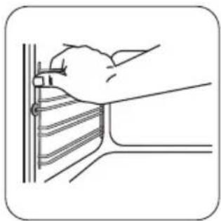 ZANUSSI ZOB342X - Udtagning af ovnribber - 1