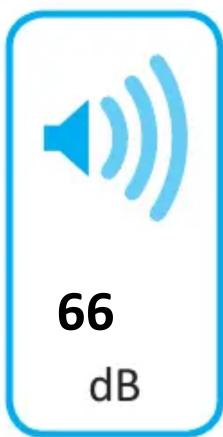 66 dB