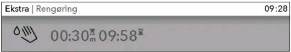 Ekstra | Rengøring 09:28 00:30m 09:58