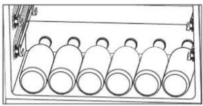 HISENSE RW18W4NSWGF - Placement Of Bottles - 2