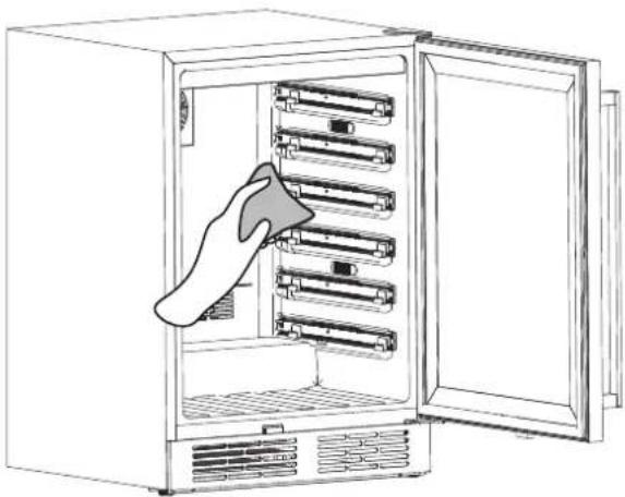 HISENSE RW18W4NSWGF - Cleaning The Wine Refrigerator - 1
