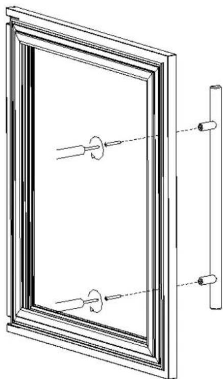 Thermex Winemex Blue 40 - HANDLE INSTALLATION METHOD - 1