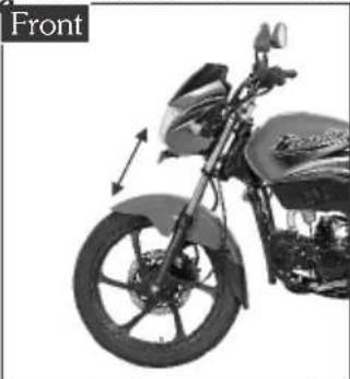 HERO Passion Pro (2015) - SUSPENSION Inspection - 1