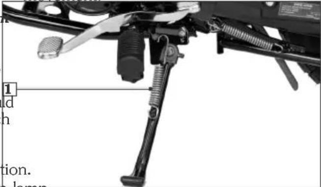 HERO Passion Pro (2015) - Side stand - 1