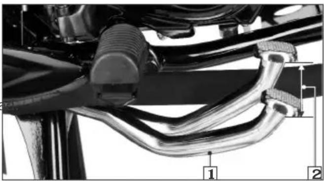 HERO Passion Pro (2015) - Rear brake (Adjustment) - 1