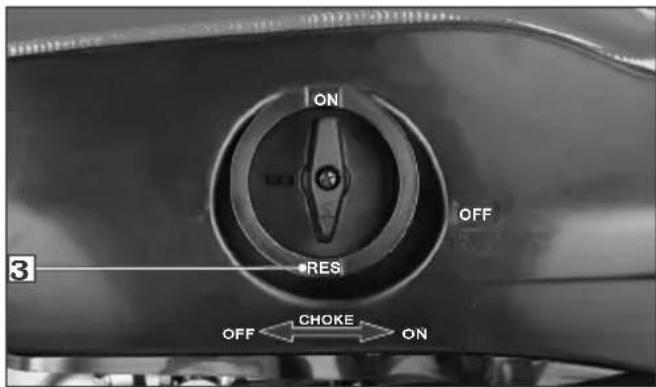 ON OFF RES OFF ← CVOKE → ON 3