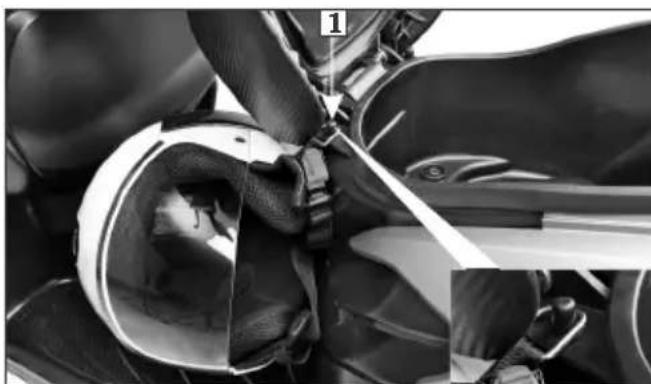 HERO Maestro Edge (2015) - HELMET HOLDER - 1